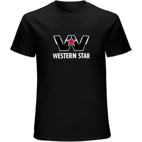 Western Star Trucks Logo Men's T-Shirt Black Western Star Trucks Logo Men's T-Shirt Black