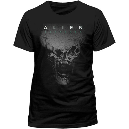 Alien Covenant - Head Attack Printed Mens T Shirt