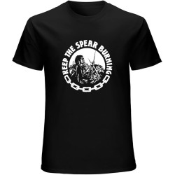 Burning Spear T Shirt Men's T-Shirt Black Burning Spear T Shirt Men's T-Shirt Black