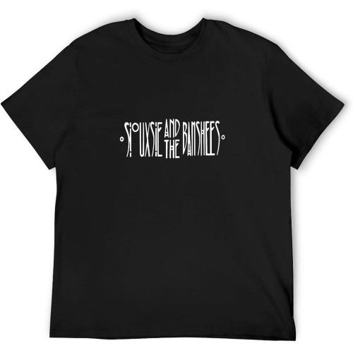 Siouxsie and The Banshees Logo Men's T-Shirt Black Siouxsie and The Banshees Logo Men's T-Shirt Black