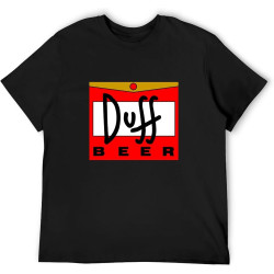 Duff Beer Universal Studio Man T-Shirt Black Duff Beer Universal Studio Man T-Shirt Black