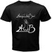 Awb Average White Band Logo Men' White Black T-Shirt Awb Average White Band Logo Men' White Black T-Shirt