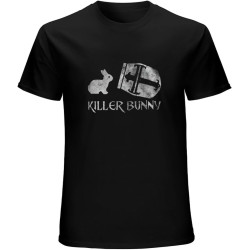 Killer Rabbit II Caerbannog Monty Fun Python and The Holy Grail T-Shirt Graphic Printed Tee Shirt Mens Black Shirt Killer Rabbit II Caerbannog Monty Fun Python and The Holy Grail T-Shirt Graphic Printed Tee Shirt Mens Black Shirt
