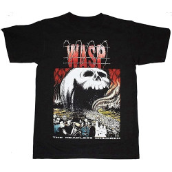 W.A..P. The Headless Children'89 Wasp Heavy Metal Band RT New Black Mens T-Shirt W.A..P. The Headless Children'89 Wasp Heavy Metal Band RT New Black Mens T-Shirt