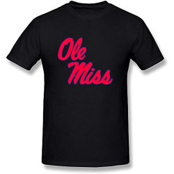 Uomo'S Ole Miss Rebels Men's T Shirt Black Uomo'S Ole Miss Rebels Men's T Shirt Black