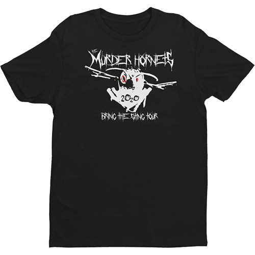 Men's Murder Hornets Tour T-Shirt Black Men's Murder Hornets Tour T-Shirt Black