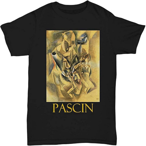 Men's 1915 by Jules Pascin T-Shirt Black Men's 1915 by Jules Pascin T-Shirt Black