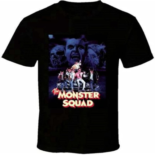 The Monster Squad 80S Comedy Horror Movie T Shirt Men Black The Monster Squad 80S Comedy Horror Movie T Shirt Men Black