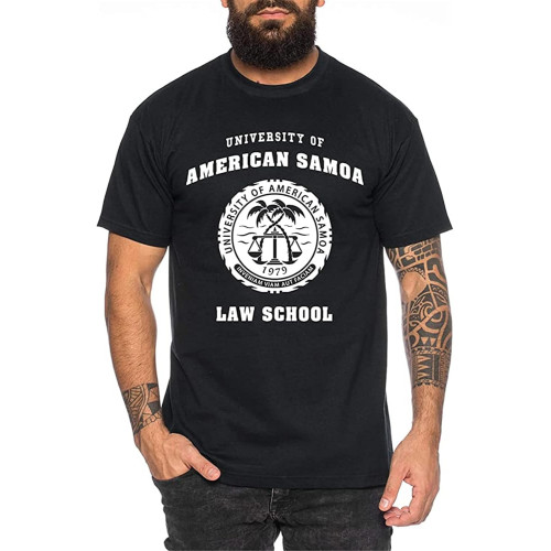 Samoa Men T-Shirt Black Tee Black Samoa Men T-Shirt Black Tee Black