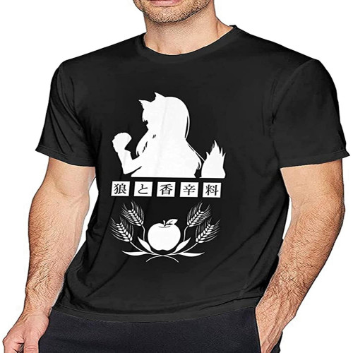 SPI-Ce and Wolf Men's T-Shirt Adult Short Sleeve Tee Fashion Summer Tops Black SPI-Ce and Wolf Men's T-Shirt Adult Short Sleeve Tee Fashion Summer Tops Black