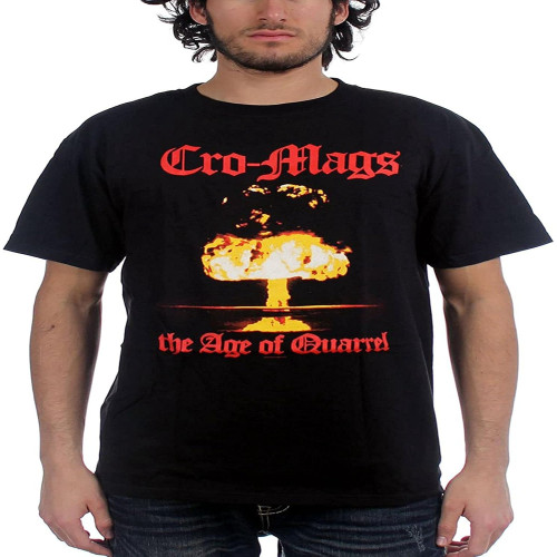 Men's Cromags The Age of Quarrel Adult T-Shirt Black