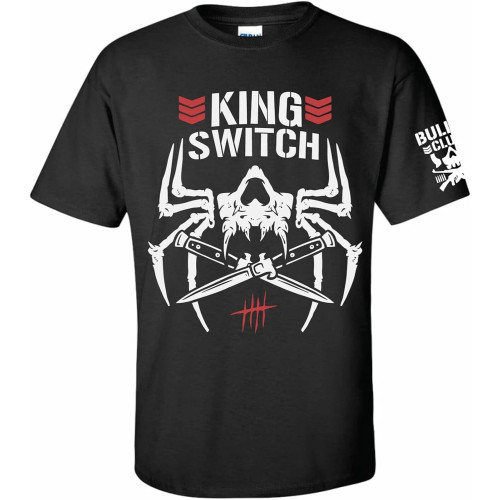 King Switch Bullet Club T-Shirt Black King Switch Bullet Club T-Shirt Black