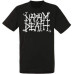 Napalm Death Logo Black T-Shirt Rock Band Shirt