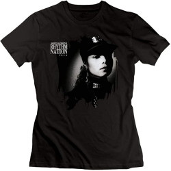 Ronaldamaurer Women's Janet Jackson Rhythm Nation 1814 Fashion Cool Cotton T Shirt Ronaldamaurer Women's Janet Jackson Rhythm Nation 1814 Fashion Cool Cotton T Shirt