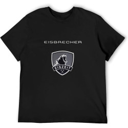 Eisbrecher Eiszeit Tee Shirt Men Round Neck Men's T Shirt Black Eisbrecher Eiszeit Tee Shirt Men Round Neck Men's T Shirt Black
