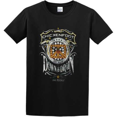 Short T-Shirt Chickenfoot Down The Draw Black