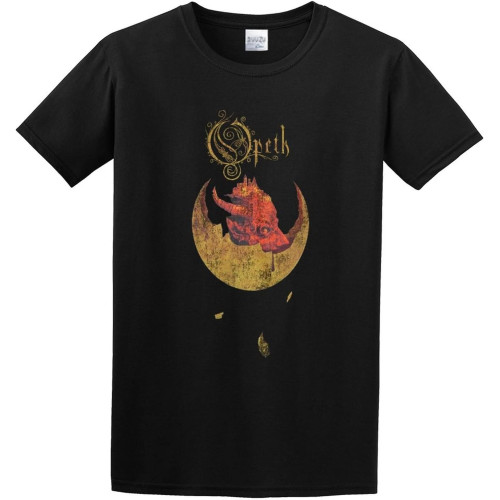 Adult T-Shirts Opeth 'Devil' Black Adult T-Shirts Opeth 'Devil' Black