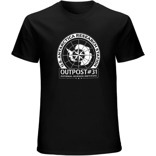 Inspired by John Carpenter's The Thing Outpost 31 T-Shirt Black Inspired by John Carpenter's The Thing Outpost 31 T-Shirt Black