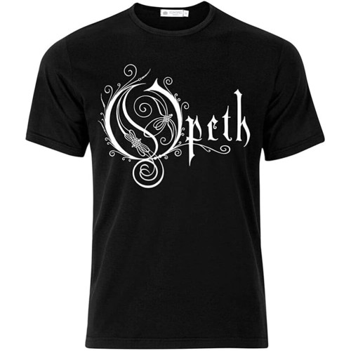 Opeth Band T-Shirt usic Rocks Cotton Heavy Death Metal Black Opeth Band T-Shirt usic Rocks Cotton Heavy Death Metal Black