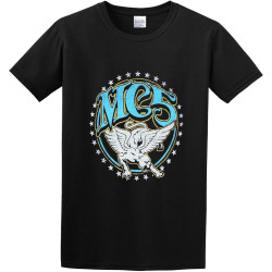 Men's T-Shirts Mc5 - White Panther Black