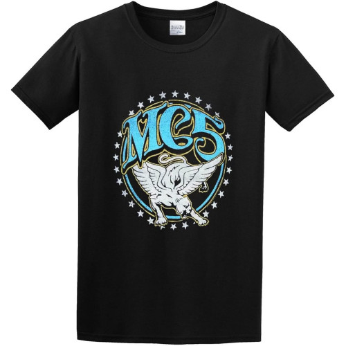 Men's T-Shirts Mc5 - White Panther Black