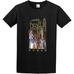 Unisex T-Shirt Death Human New! Relapse Records Black Unisex T-Shirt Death Human New! Relapse Records Black