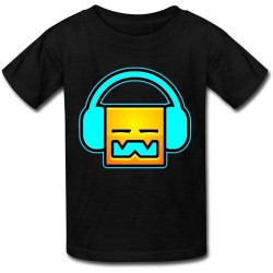 DJ Geometry Dash T-Shirt voor Heren DJ Geometry Dash T-Shirt voor Heren