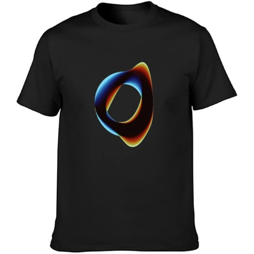 Adult T-Shirts Wonky Orbital Black