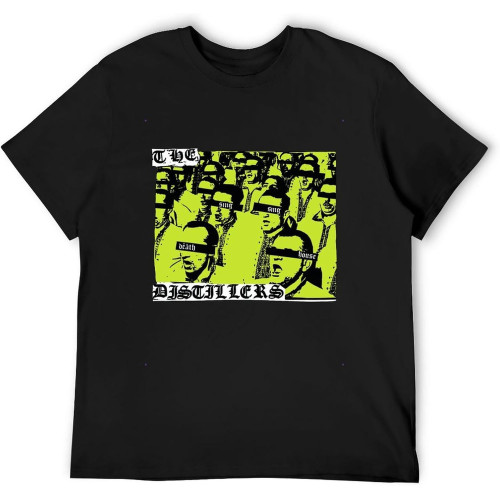 The Distillers Sing Sing Death House Punk Rock Men's T-Shirt Black The Distillers Sing Sing Death House Punk Rock Men's T-Shirt Black