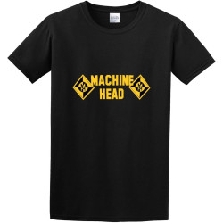 Fashion T-Shirts Funny Sayings Brand Machine Head Black Fashion T-Shirts Funny Sayings Brand Machine Head Black