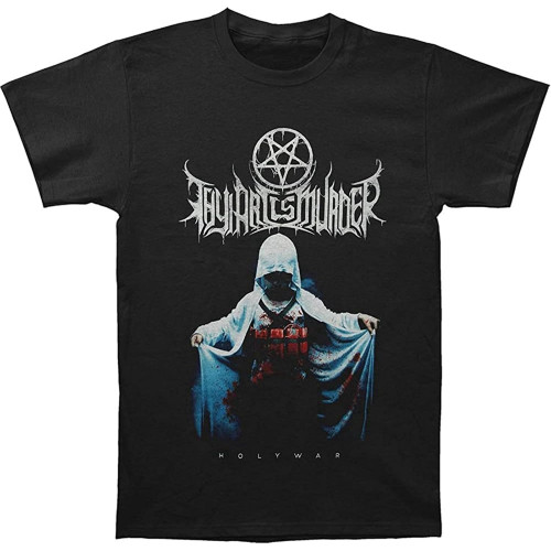 Thy Art is Murder Men's Holy War Mens T-Shirt Black Thy Art is Murder Men's Holy War Mens T-Shirt Black