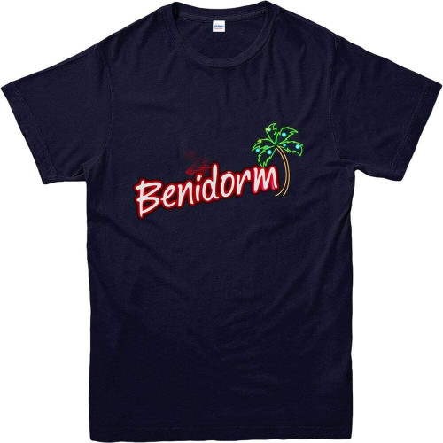 Benidorm T-Shirt Holiday Partywear T-Shirt Inspired Design Top