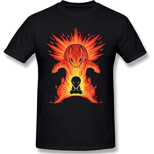 Men's Fire Fennekin Short Sleeve Top T-Shirt