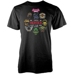Gaming Apex Characters We Could All Be Heros Legends Tee Round Neck Unisex Tops Men's 100% Cotton Short-Sleeve T-Shirts Gaming Apex Characters We Could All Be Heros Legends Tee Round Neck Unisex Tops Men's 100% Cotton Short-Sleeve T-Shirts