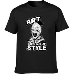 Art Never Goes Out of Style Movie Art The Clown Tara Dawn Mens Black T-Shirt Art Never Goes Out of Style Movie Art The Clown Tara Dawn Mens Black T-Shirt