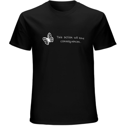 Life is Strange T Shirt White Life is Strange Printed Tshirt Summer Tshirts for Men Black