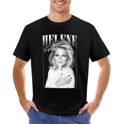 Funny Gift Helene Fischer T-Shirt Anime t-Shirt Short t-Shirt Mens Clothing