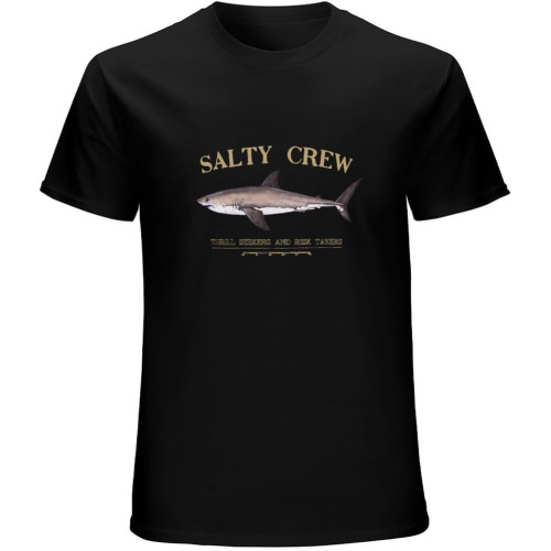 Salty Crew Bruce Tee (Black) Men's Short Sleeve T-Shirt Black Salty Crew Bruce Tee (Black) Men's Short Sleeve T-Shirt Black