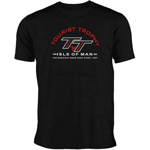 Summer Fashion Cool Tee Shirt Isle Man TT Legends Motorcycle Rac Casual Men's O Neck 100% Cotton Short Sleeve Unisex T-Shirt Black Summer Fashion Cool Tee Shirt Isle Man TT Legends Motorcycle Rac Casual Men's O Neck 100% Cotton Short Sleeve Unisex T-Shirt Black