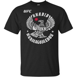 Khabib Nurmagomedov 229Unisex Cotton T Shirt Vintage Men Gift Tee Tee Round Neck Unisex Tops Men's 100% Cotton Short-Sleeve T-Shirts