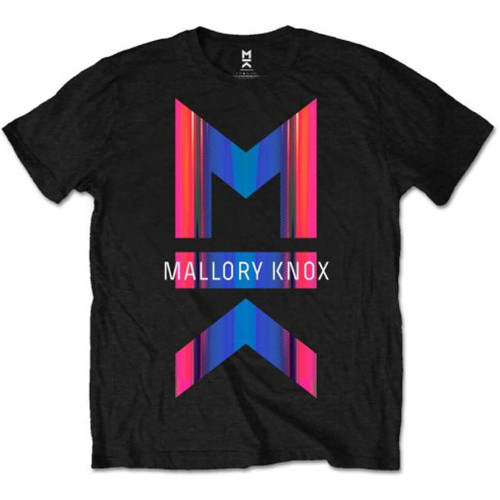 Mallory Knox Asymmetry Tee Round Neck Unisex Tops Men's 100% Cotton Short-Sleeve T-Shirts