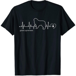 Great Pyrenees Best Design Great Gift Idea Premium Tee Tee Round Neck Unisex Tops Men's 100% Cotton Short-Sleeve T-Shirts Great Pyrenees Best Design Great Gift Idea Premium Tee Tee Round Neck Unisex Tops Men's 100% Cotton Short-Sleeve T-Shirts