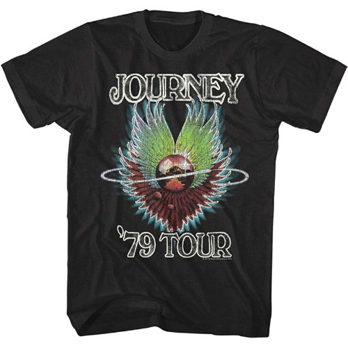 Journey Evolution Album Tour List 1979 Glam Rock Band Music Tee Tee Round Neck Unisex Tops Men's 100% Cotton Short-Sleeve T-Shirts Journey Evolution Album Tour List 1979 Glam Rock Band Music Tee Tee Round Neck Unisex Tops Men's 100% Cotton Short-Sleeve T-Shirts