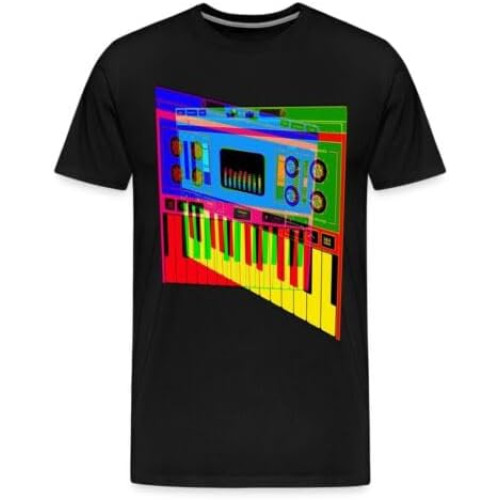 Keyboard Men ' s Premium Tee Round Neck Unisex Tops Men's 100% Cotton Short-Sleeve T-Shirts Keyboard Men ' s Premium Tee Round Neck Unisex Tops Men's 100% Cotton Short-Sleeve T-Shirts