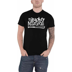 New Naughty by Nature T Shirt OG Logo Tee Round Neck Unisex Tops Men's 100% Cotton Short-Sleeve T-Shirts