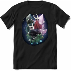 Hollow Knight Unisex Merch for Men Teen Tee Round Neck Unisex Tops Men's 100% Cotton Short-Sleeve T-Shirts Hollow Knight Unisex Merch for Men Teen Tee Round Neck Unisex Tops Men's 100% Cotton Short-Sleeve T-Shirts
