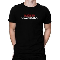 Made in Guatemala Tee Round Neck Unisex Tops Men's 100% Cotton Short-Sleeve T-Shirts Made in Guatemala Tee Round Neck Unisex Tops Men's 100% Cotton Short-Sleeve T-Shirts