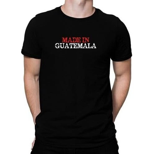 Made in Guatemala Tee Round Neck Unisex Tops Men's 100% Cotton Short-Sleeve T-Shirts Made in Guatemala Tee Round Neck Unisex Tops Men's 100% Cotton Short-Sleeve T-Shirts