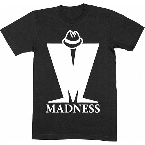 Madness M Logo Tee Round Neck Unisex Tops Men's 100% Cotton Short-Sleeve T-Shirts Madness M Logo Tee Round Neck Unisex Tops Men's 100% Cotton Short-Sleeve T-Shirts
