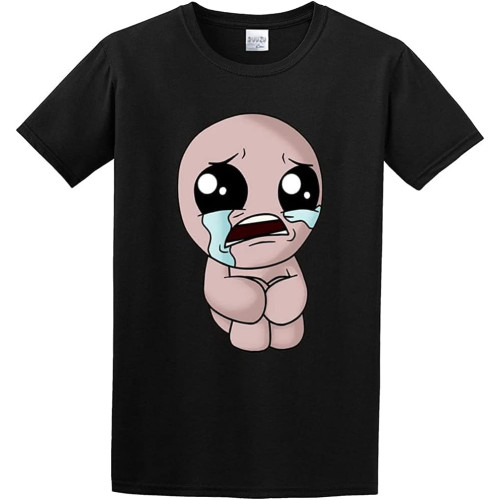 Man Binding of Isaac Rebirth Funny Graphic Printed Tee Round Neck Unisex Tops Men's 100% Cotton Short-Sleeve T-Shirts Man Binding of Isaac Rebirth Funny Graphic Printed Tee Round Neck Unisex Tops Men's 100% Cotton Short-Sleeve T-Shirts